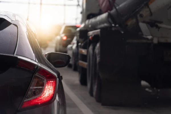 Autos im Straßenverkehr