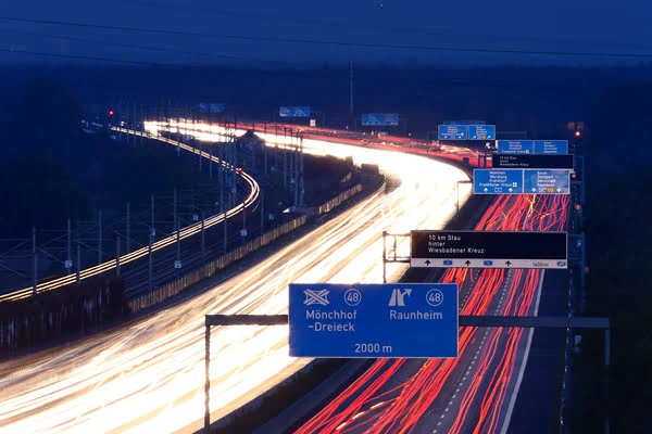 PKW-Maut 2025 Eine Mautstelle auf einer Autobahn