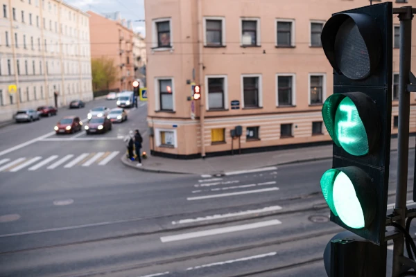 Rotlichtverstoß trotz grüner Ampel
