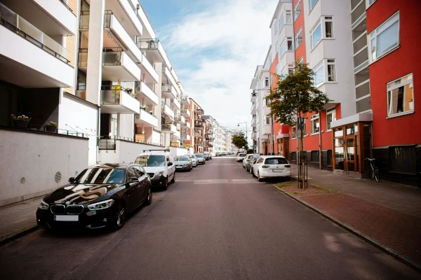 Parken auf dem Gehweg