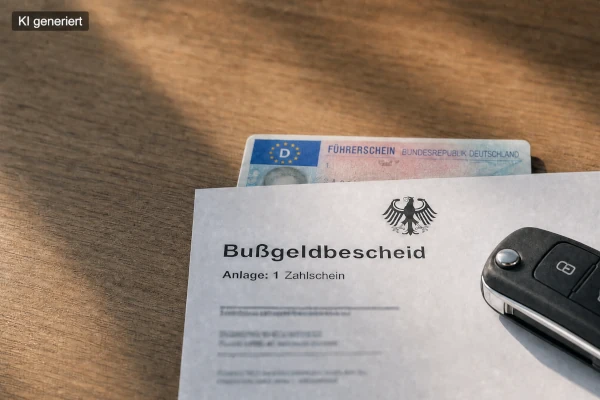 Fahrverbot und Führerscheinabgabe